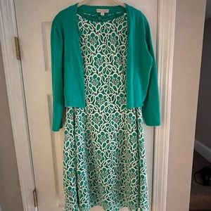 Eva Mendes Lace Dress